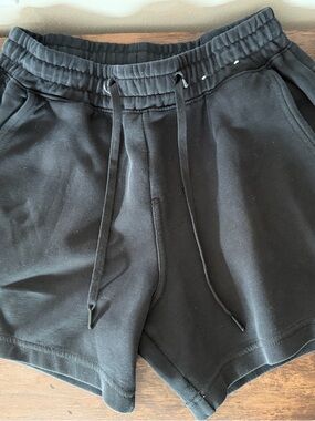 Hollister Black Athletic Drawstring Shorts